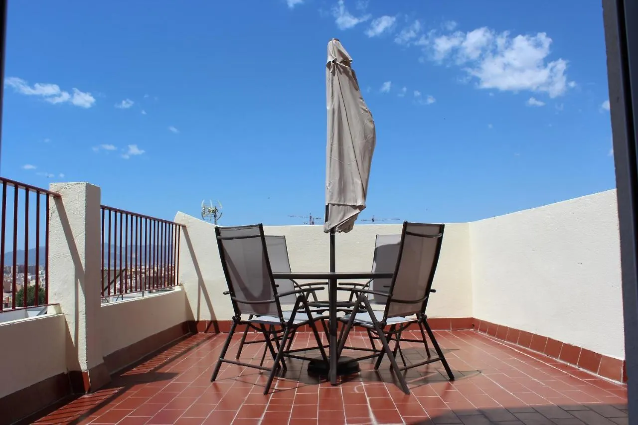 Beautiful Brand New 2 Bedroom Flat With Terrace Malaga 0*,  Spain